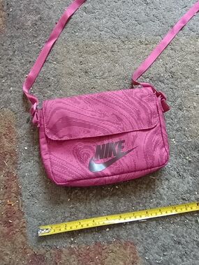 Nike Pink Crossbody Bag with Logo
